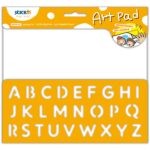 Stick'n Art Pads+ Alphabet STAMP