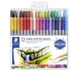 STAEDTLER 72 DOUBLE END FLOMESTER COLORS