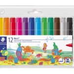 STAEDTLER 12 JUMBO FLOMESTER COLORS
