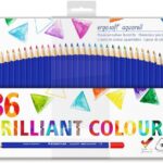 Staedtler Ergo Soft 156 M36 Acquarell Color Pencils In Metal Box - Set Of 36