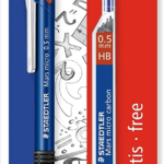 Staedtler Mars Micro 7755ABK25D Mechanical Pencil 0.5mm with Lead Tube