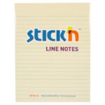 Lined Sticky Notes – Yellow 21038