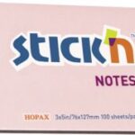 Stick'n 76 x 127mm Notes Pad Pink x 12