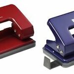Rexel Student 2 Hole 8 Sheet Metal Punch Assorted Colours S 208 M