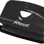 Rexel 2100759 Value 2 Hole 10 Sheet Metal Punch - Black