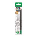 Pencils in heel 2H Carioca 42928 pcs