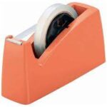sellotape cutter open orange color td 51