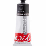 Daler-Rowney Graduate Oil 200ml Paint Tube Lamp Black