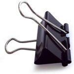 Mintra 943693 Black Metal Paper Clip 4pcs MM25