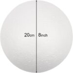White foam ball 20 cm - Image 2