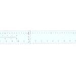 T ruler 100 cm