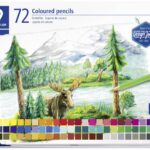 A set of 72 colors, soft p. Staedtler 146C M72 metal