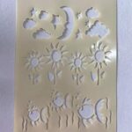 cutout stencil a4 p