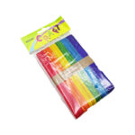 A bag of 50 colored wood sticks for artistic shapes, FS 02