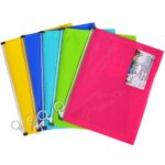 Plastic envelope a5 colors with easy color closure