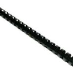 Plastic heel size 14 black cube