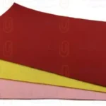 A packet of foam gouache colors