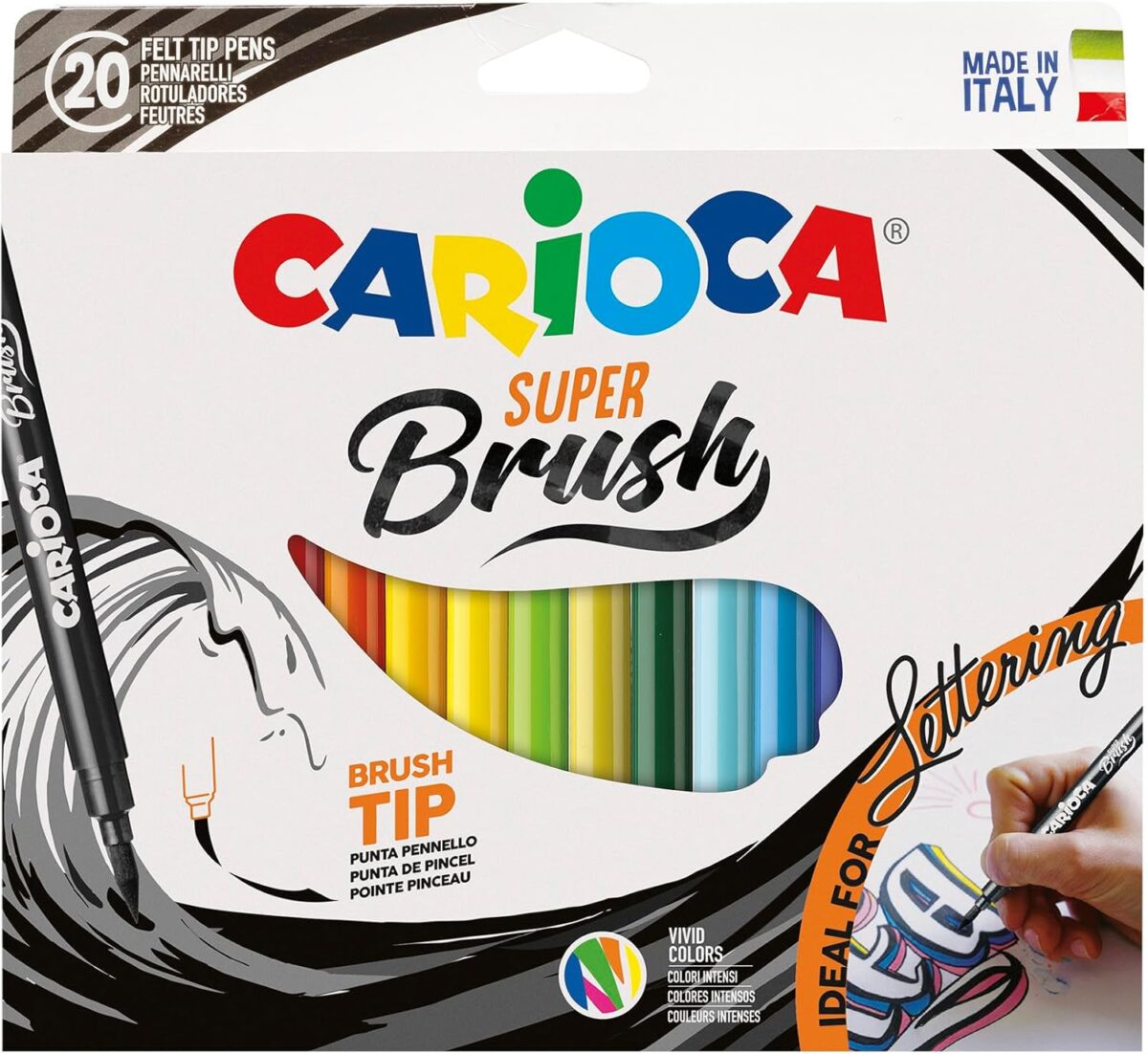 Carioca super brush feltip set of 10-20 - Image 2