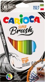 Carioca super brush feltip set of 10-20
