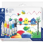 6-Color Set of Staedtler Gouache, 75 ml, 8853c6