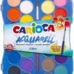 24-Color Stone Paints + Brush