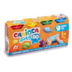 Carioca 43180 Clay Set: 8 Jars, 75 g Each