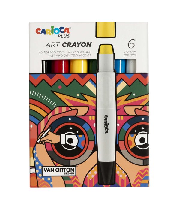 8003511452124-1 Twister Crayons in a 6-Color Case ART45212 - الصورة 1
