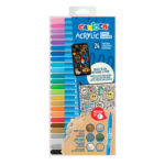 Acrylic Flomaster Markers, 24 Colors, 45295