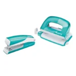 LEITZ 5561-20-51 Hole Punch and Stapler, Green