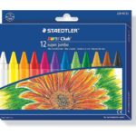 Set of 12 Jumbo Staedtler 226 NC12 Colored Pencils