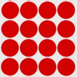 Red Round Paste, 10 ml, PL117026