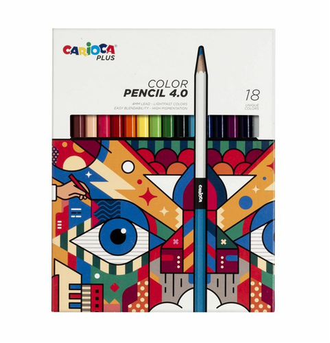 s-l500 18-Color Wooden Pen Set ART54202 - Image 1